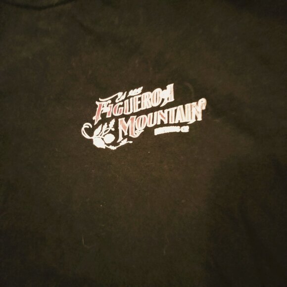 Figueroa Mountain Brewing Co Black T Shirt Size L Large Craft Beer Tee - Picture 4 of 6
